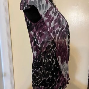 Beautiful plum print top.